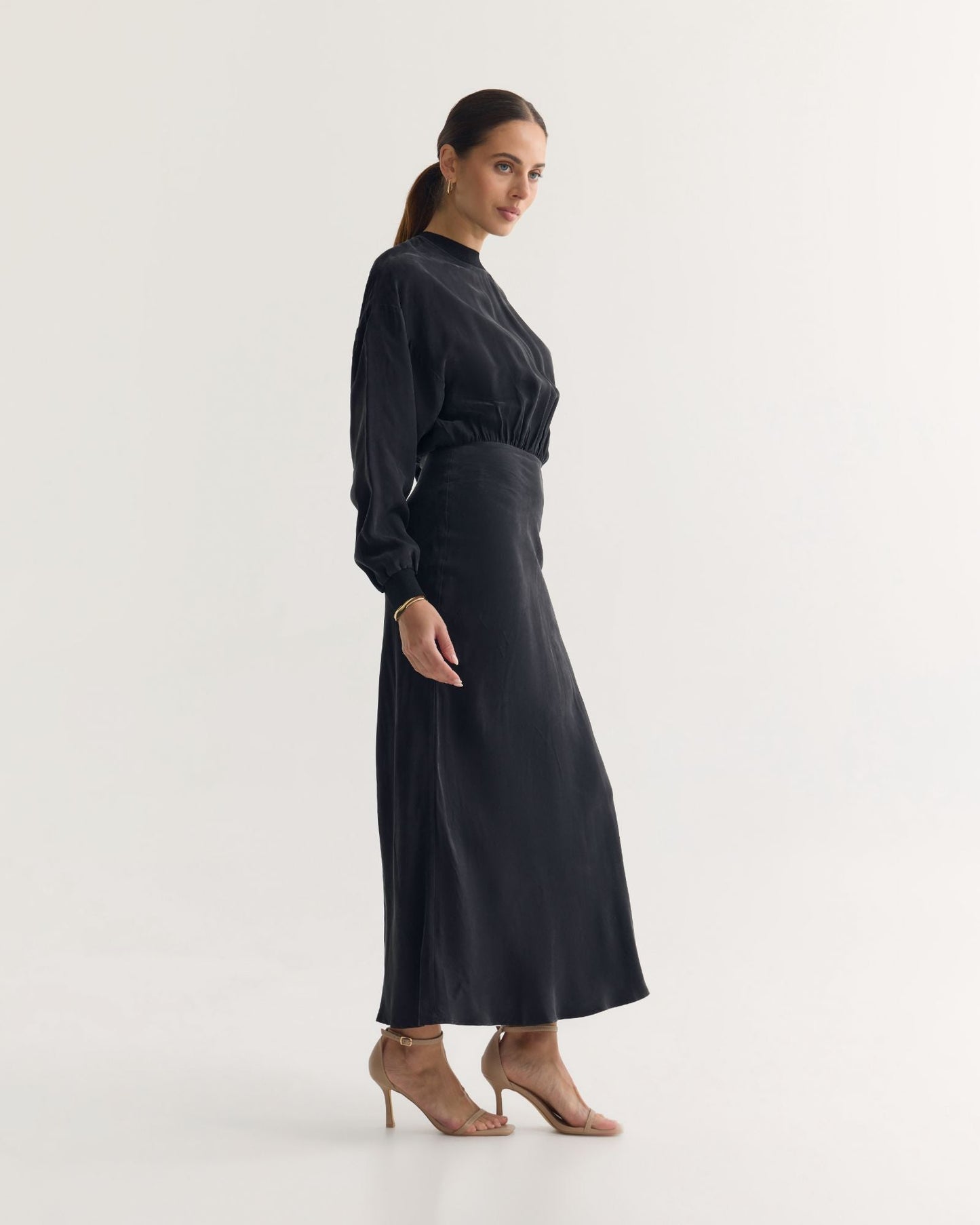 Georgina Cupro Dress