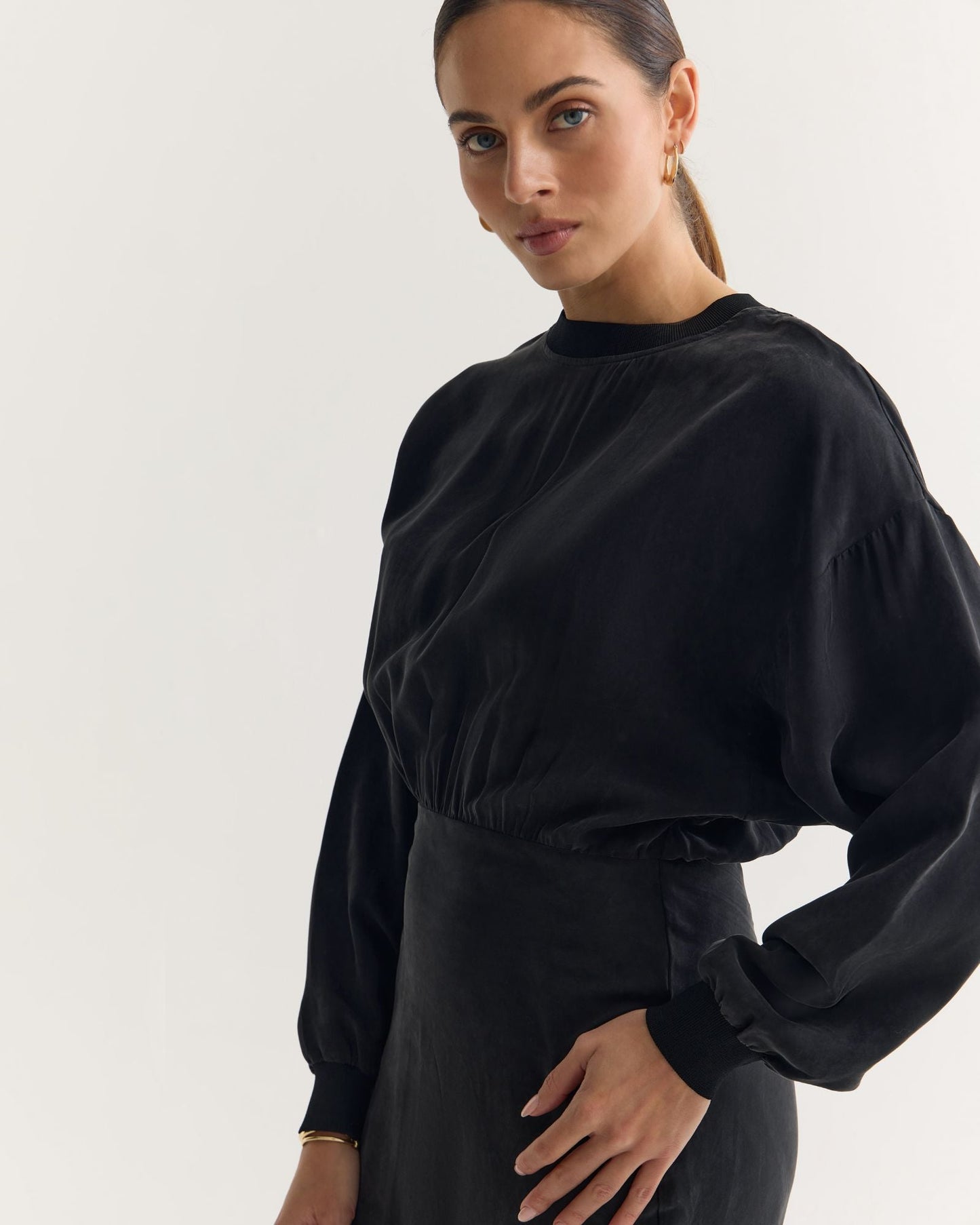 Georgina Cupro Dress