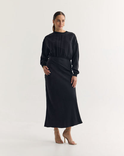 Georgina Cupro Dress