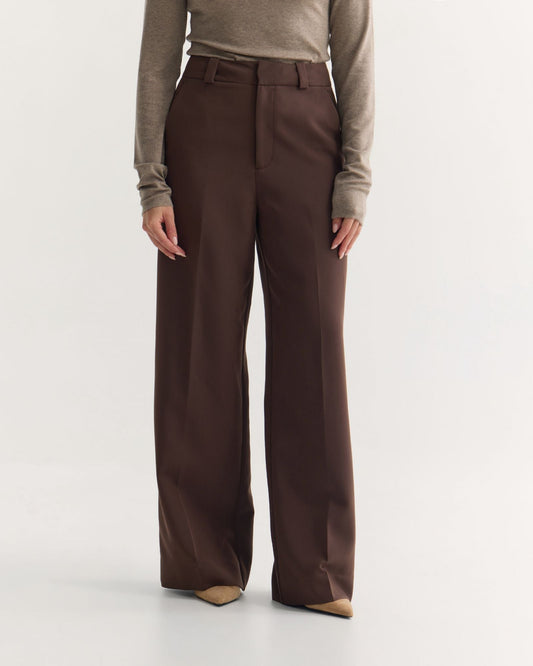 Alana Flat Front Stretch Pants