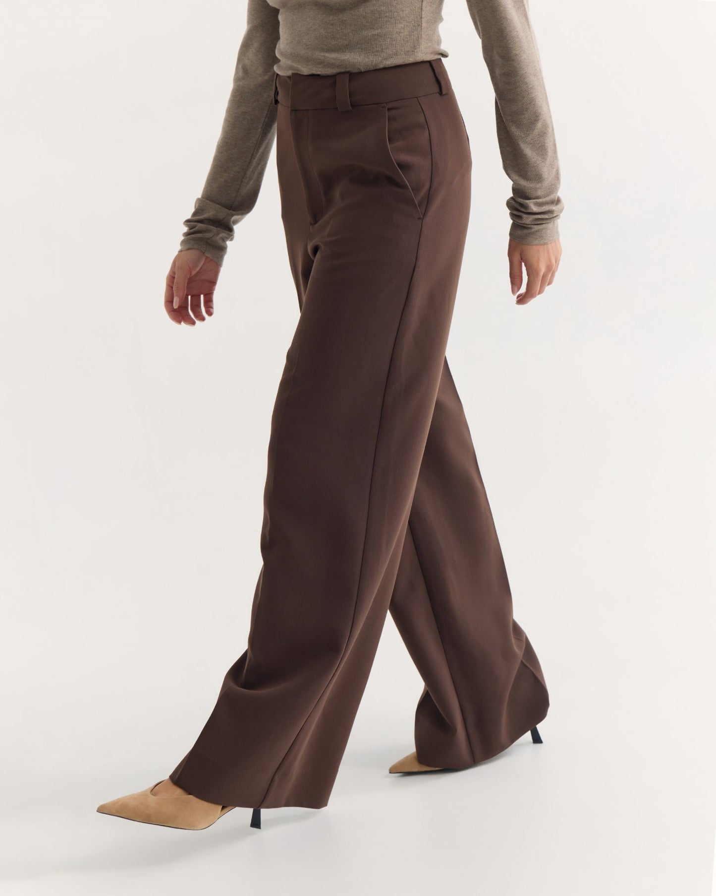 Alana Flat Front Stretch Pants