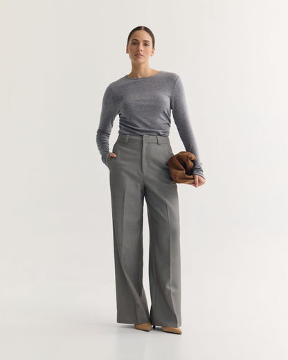 Alana Flat Front Stretch Pants