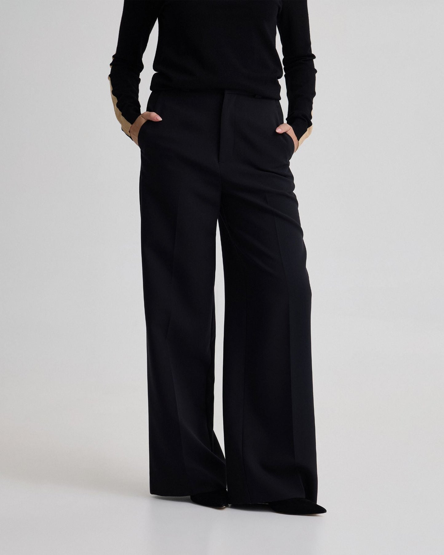 Alana Flat Front Stretch Pants