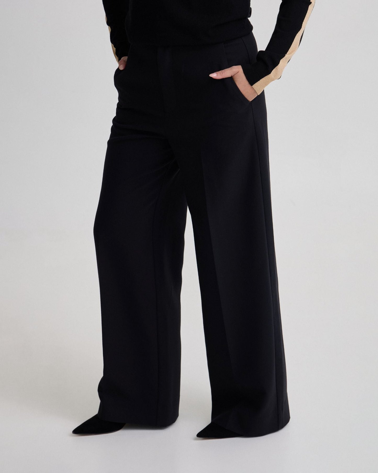 Alana Flat Front Stretch Pants