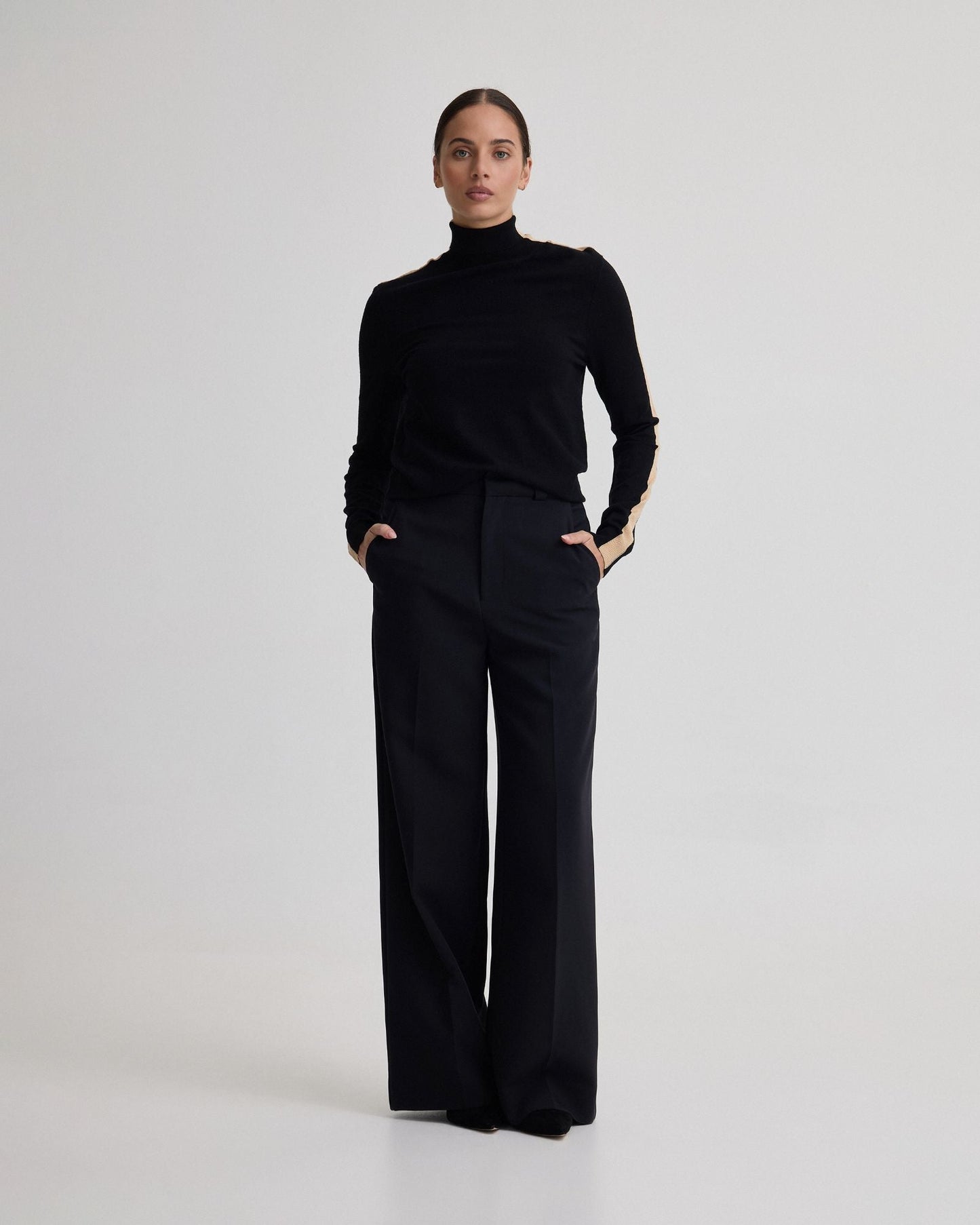 Alana Flat Front Stretch Pants