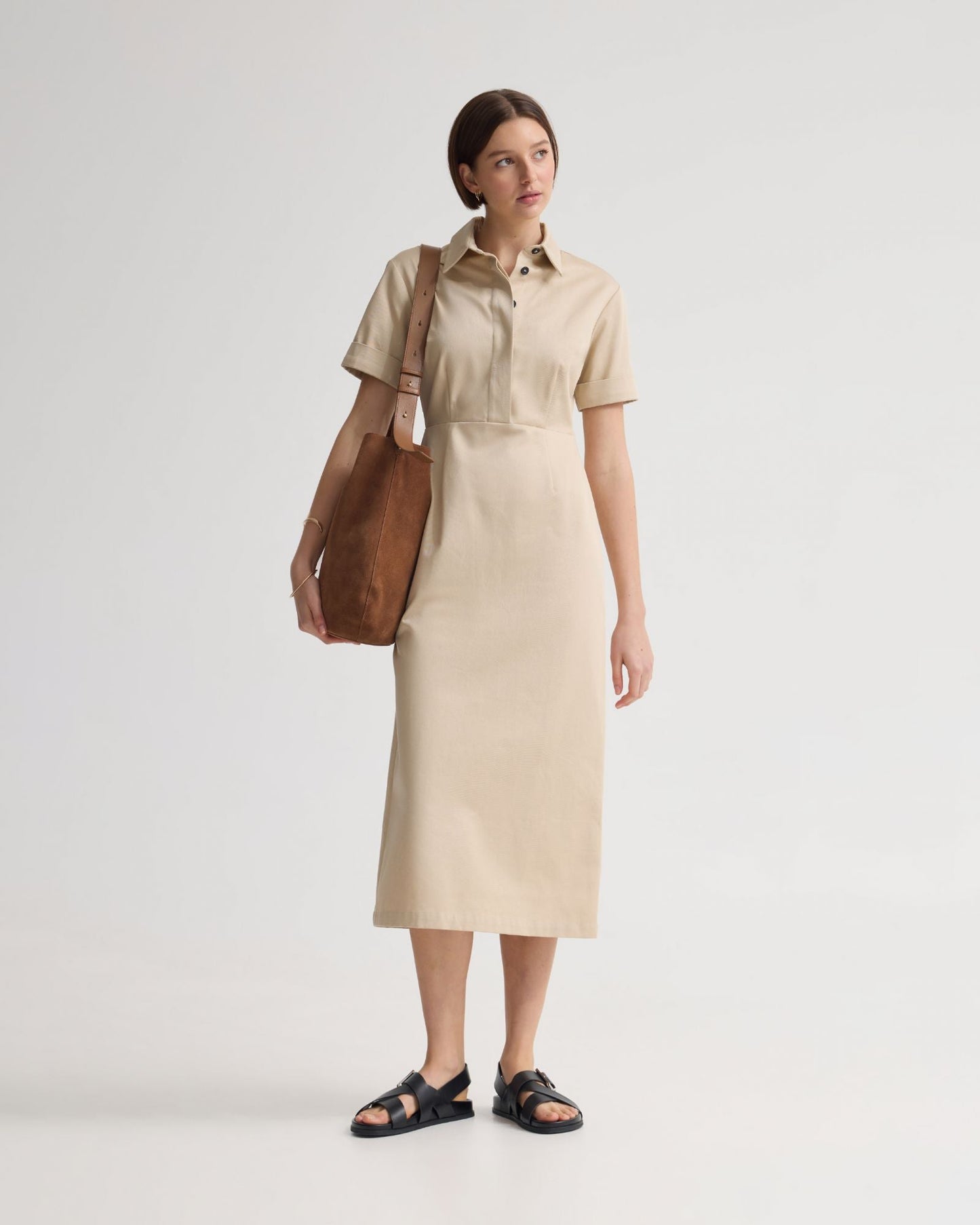 Megan Cotton Safari Dress