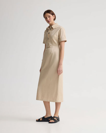 Megan Cotton Safari Dress