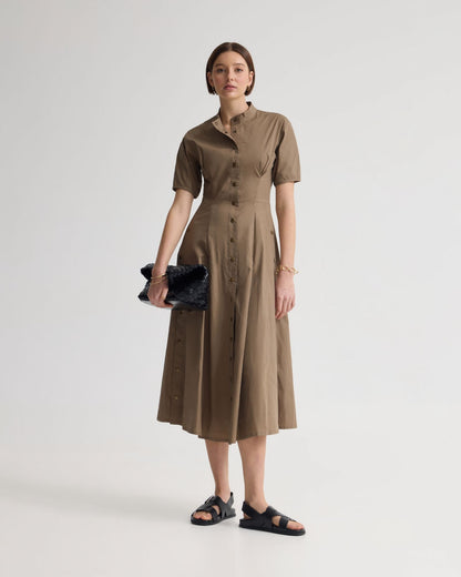 Olyvia Snaps Midi Dress