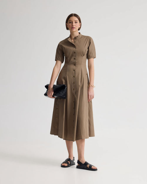Olyvia Snaps Midi Dress