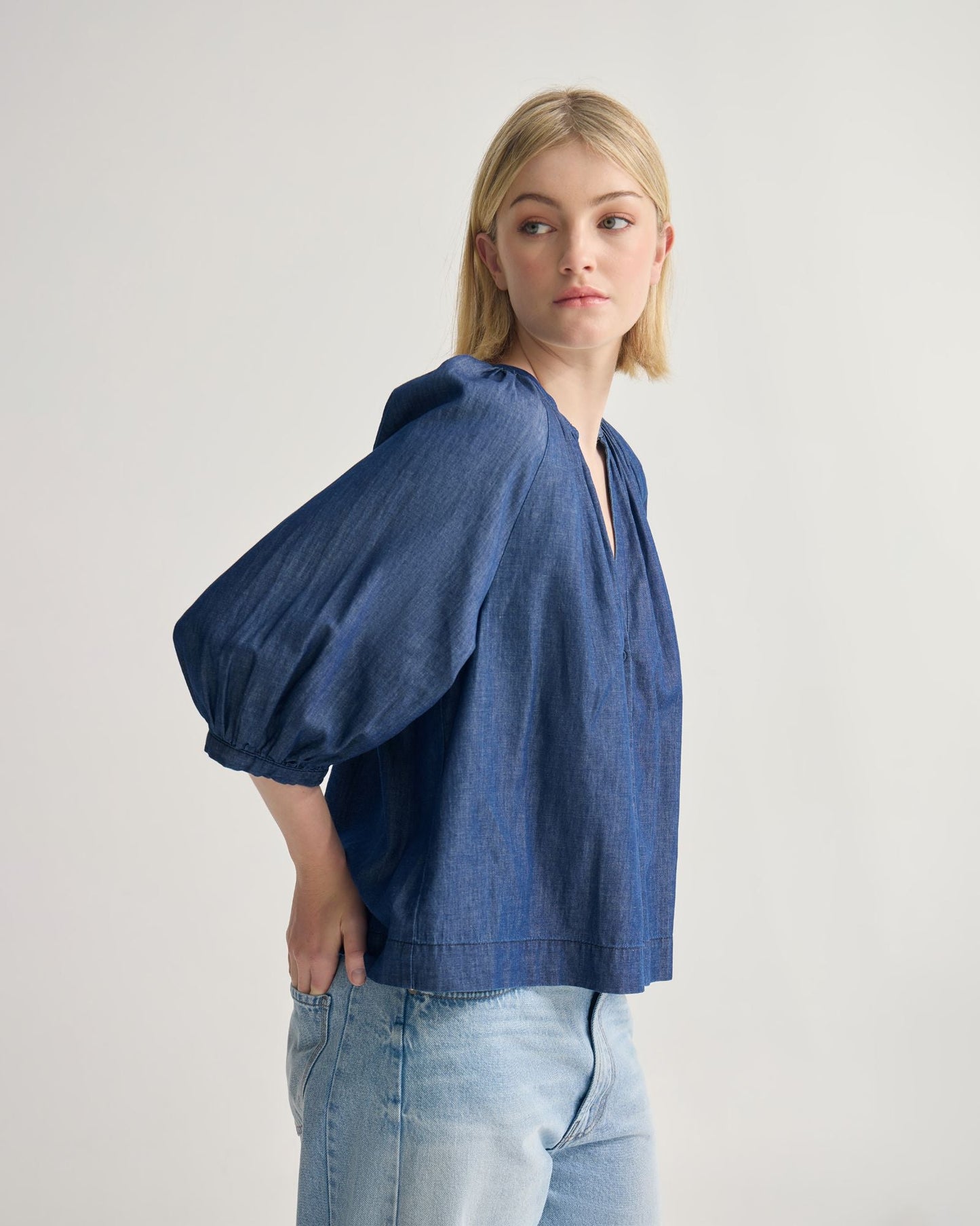 Freya Button Up Top
