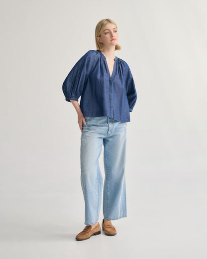 Freya Button Up Top