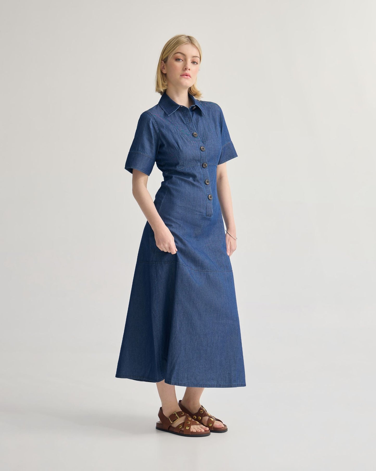 Natachia Button Up Dress