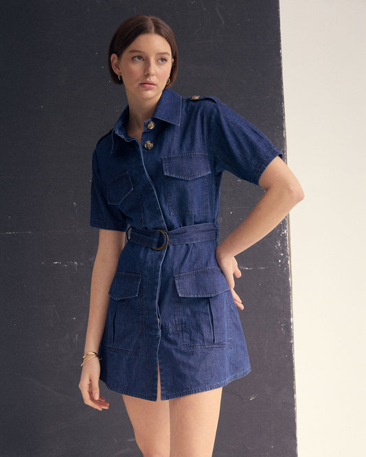 Alda Safari Dress