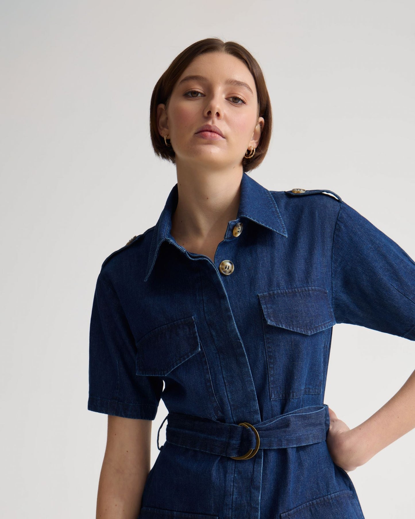 Alda Safari Dress