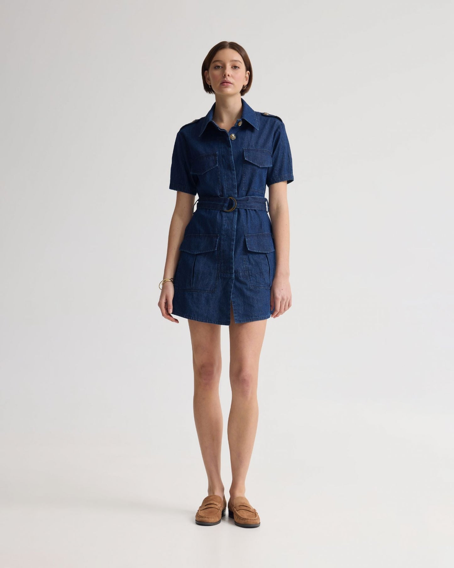 Alda Safari Dress