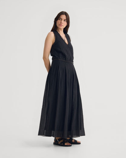 Alina Pleated Skirt Dress