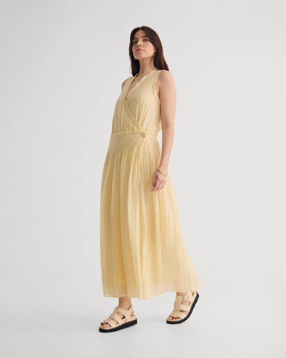Alina Pleated Skirt Dress