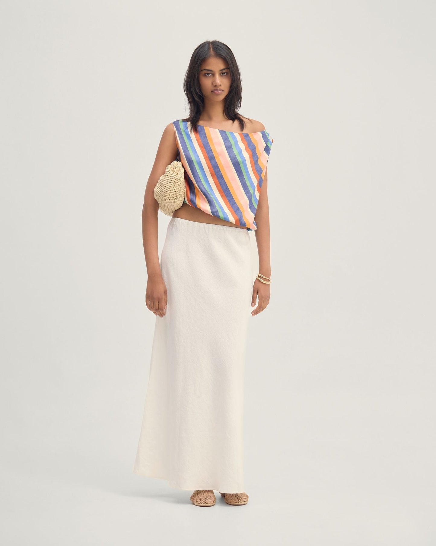 Sandy Striped Top
