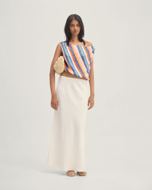 Sandy Striped Top