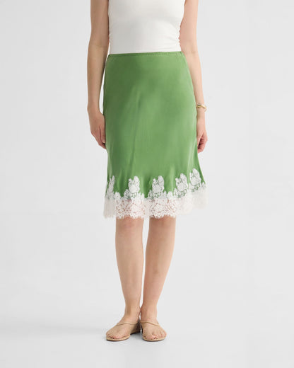 Frieda Lace Trim Skirt
