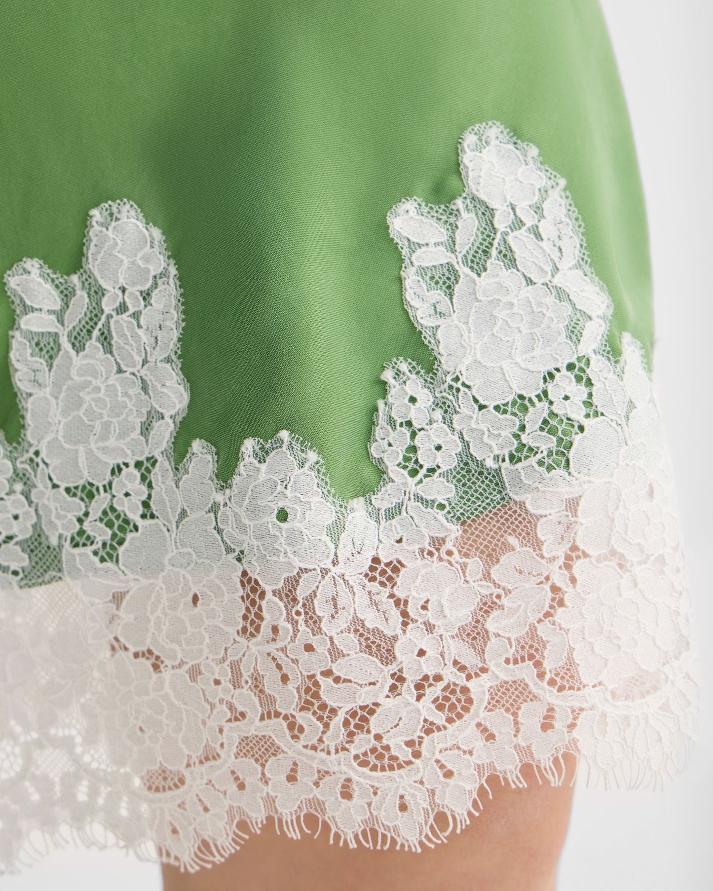 Frieda Lace Trim Skirt