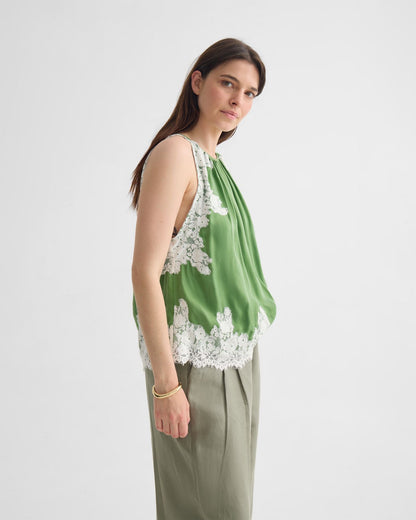 Phoebe Lace Trim Top