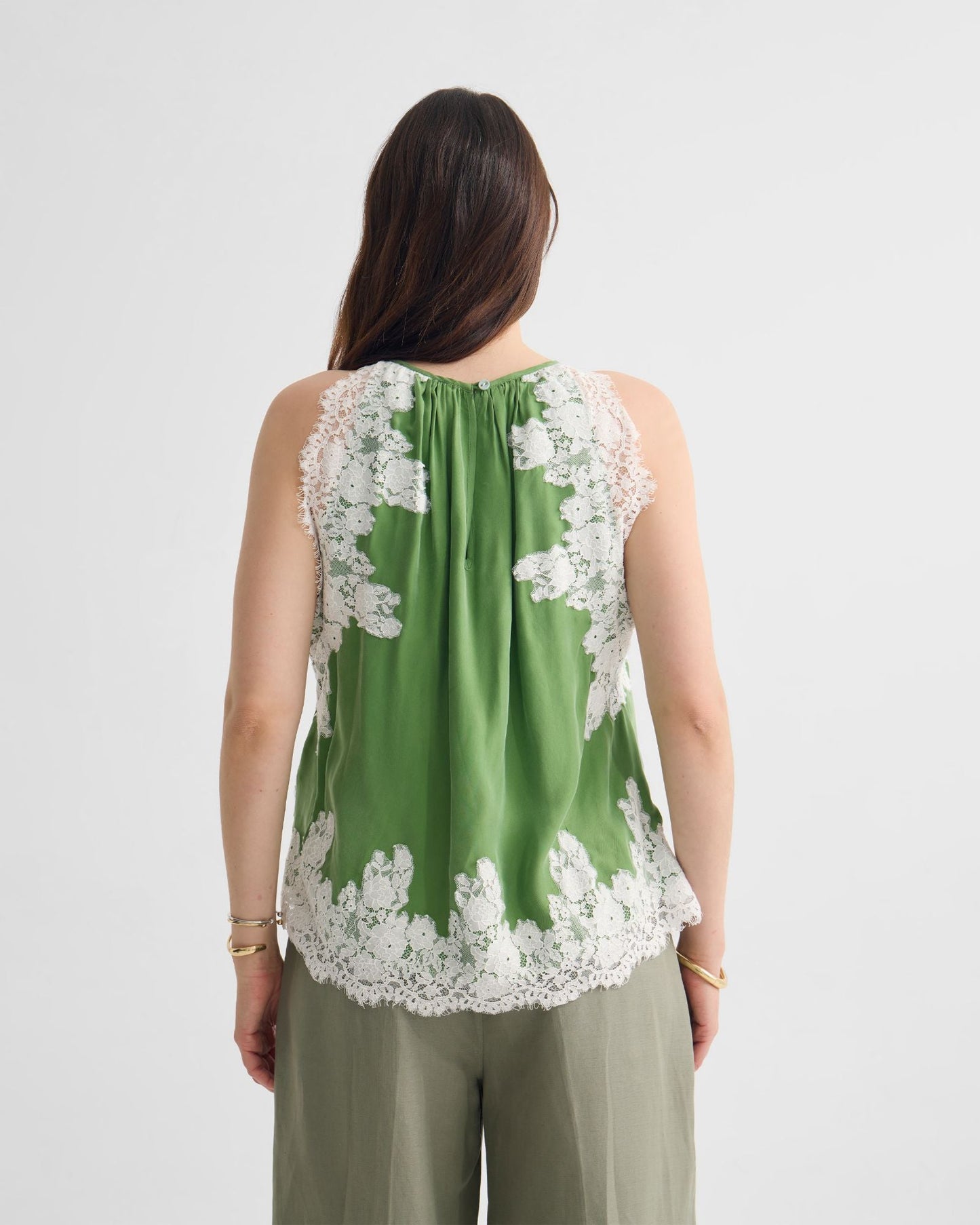 Phoebe Lace Trim Top