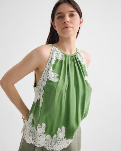 Phoebe Lace Trim Top