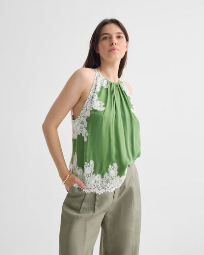 Phoebe Lace Trim Top