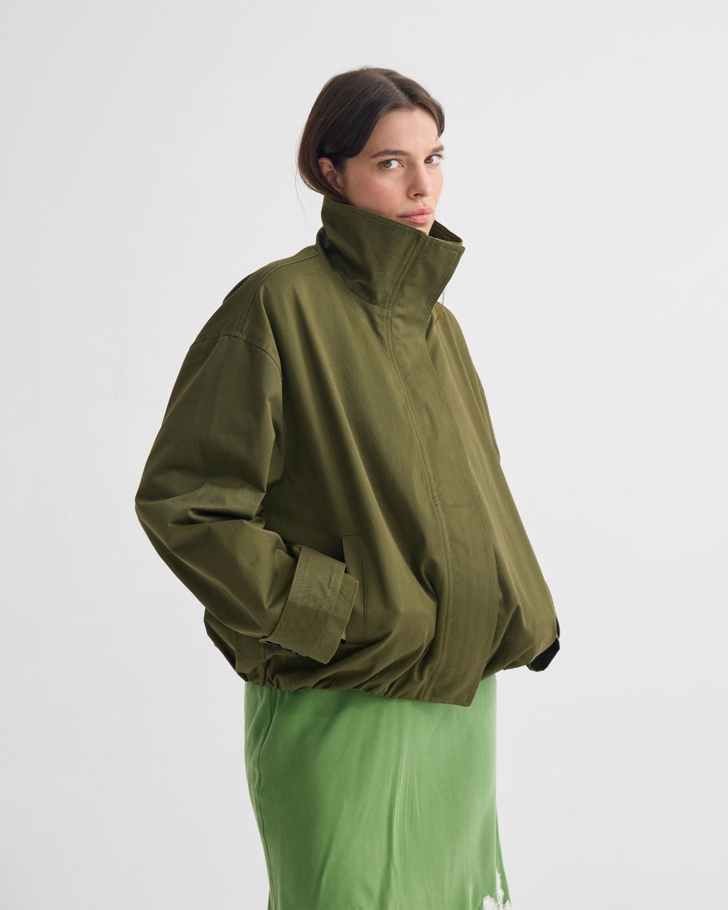 Stevie Cotton Bomber Jacket