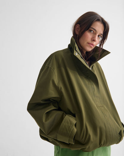 Stevie Cotton Bomber Jacket