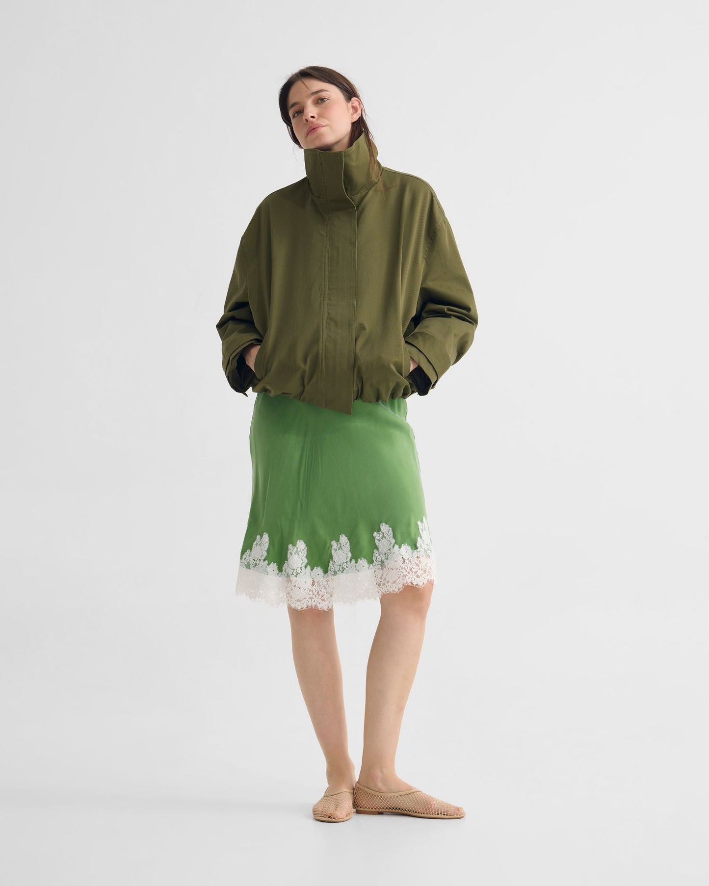 Stevie Cotton Bomber Jacket