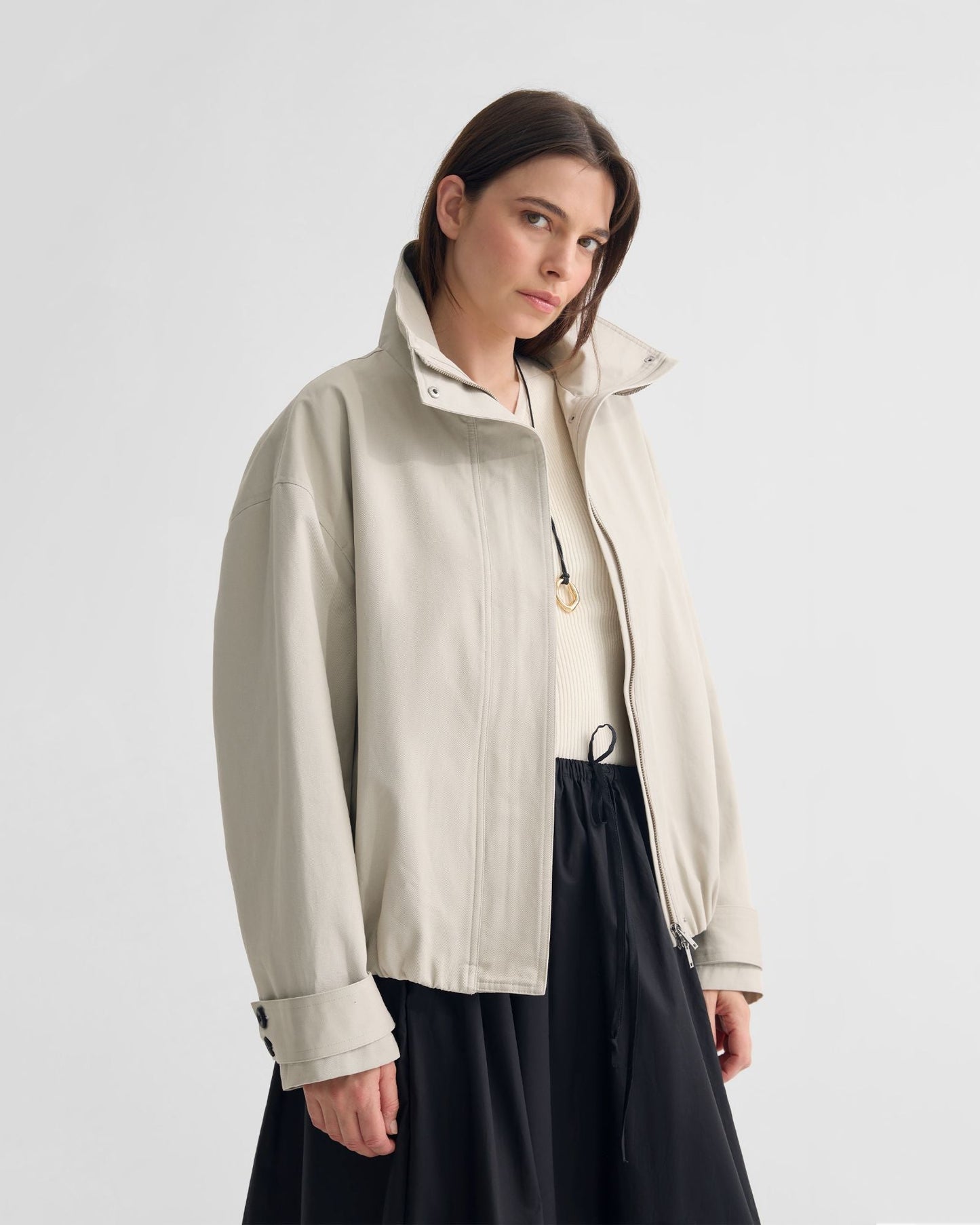 Stevie Cotton Bomber Jacket