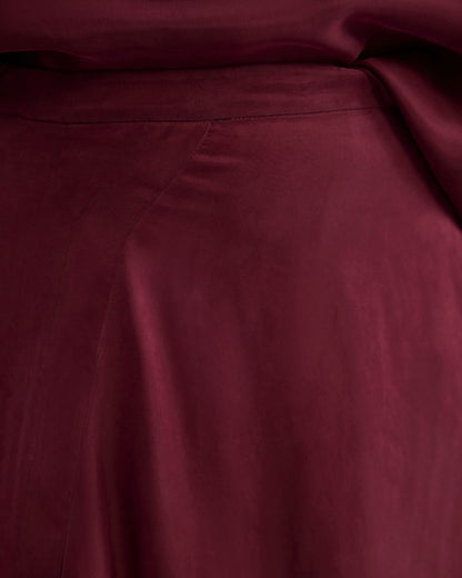 Ronja Cupro Draped Skirt