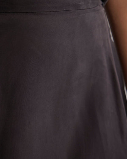 Ronja Cupro Draped Skirt