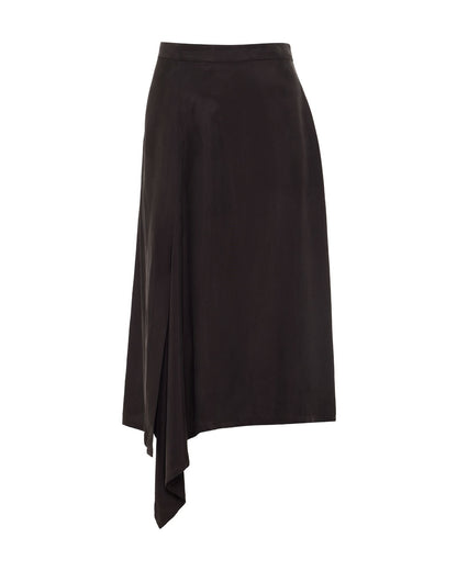 Ronja Cupro Draped Skirt