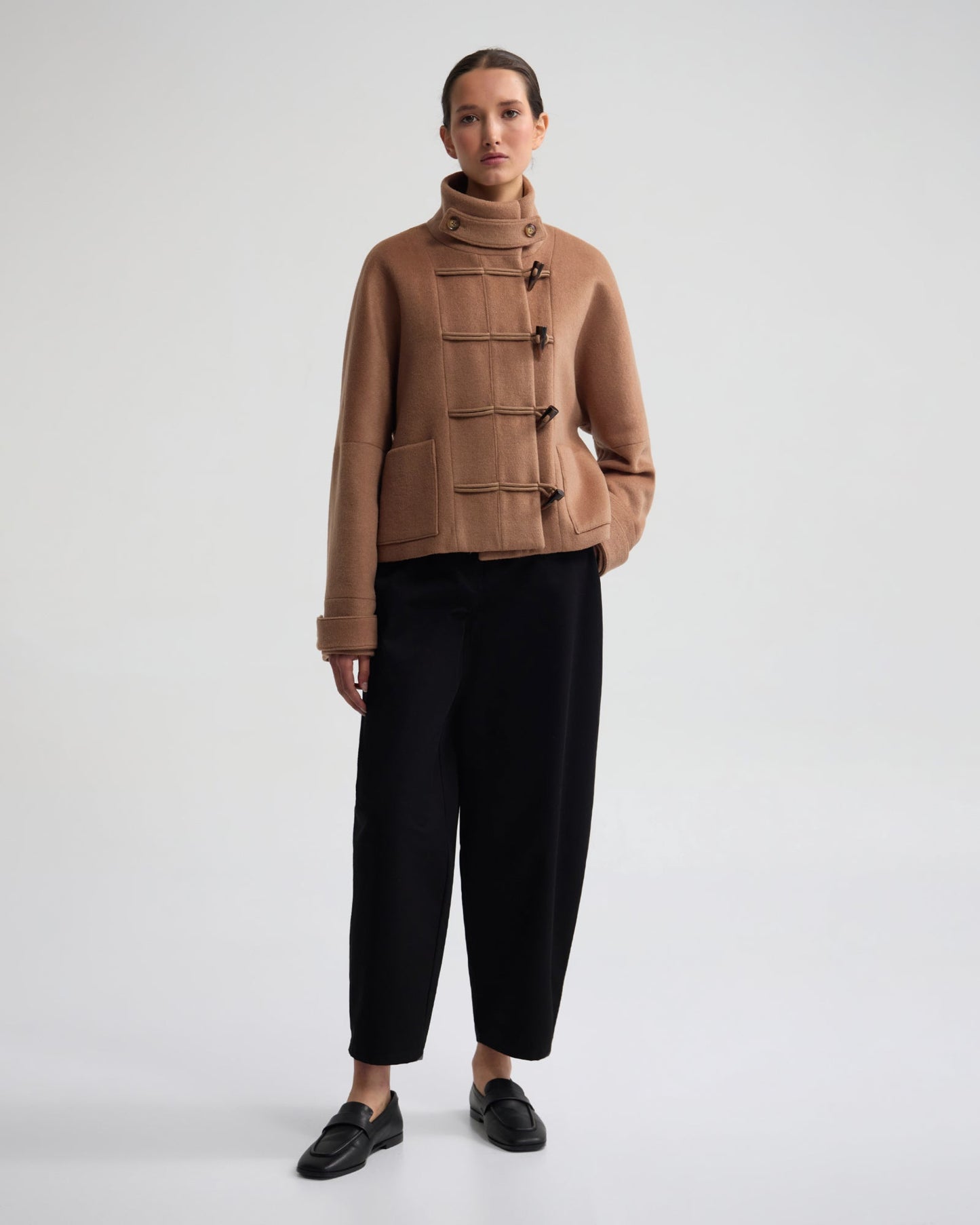 Etta Barrel Leg Cotton Pant
