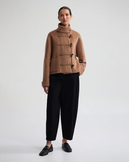 Etta Barrel Leg Cotton Pant