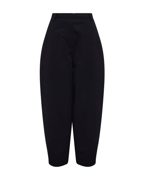 Etta Barrel Leg Cotton Pant