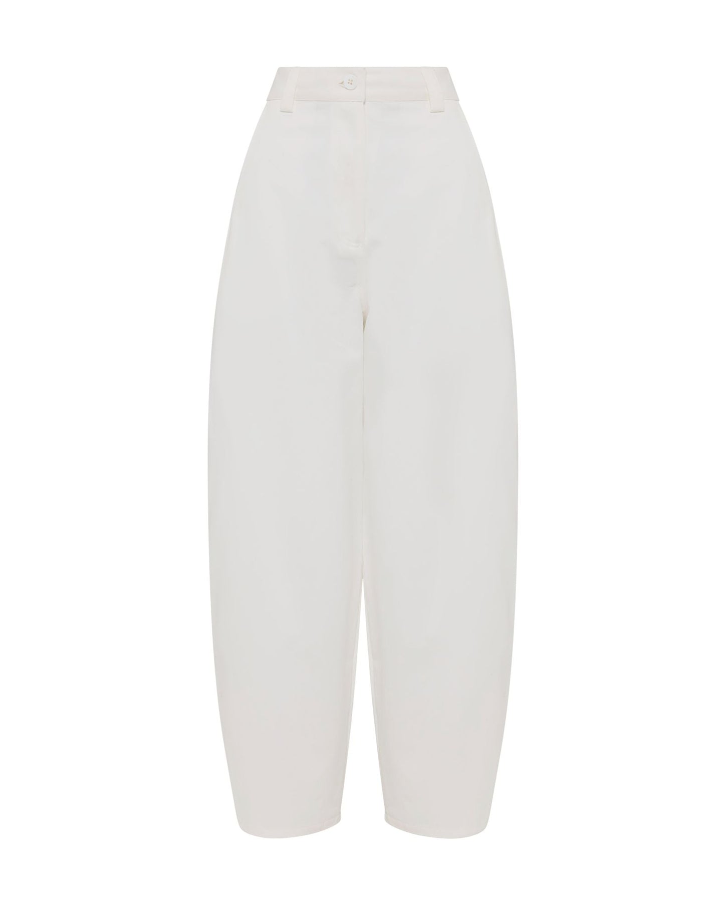 Etta Barrel Leg Cotton Pant