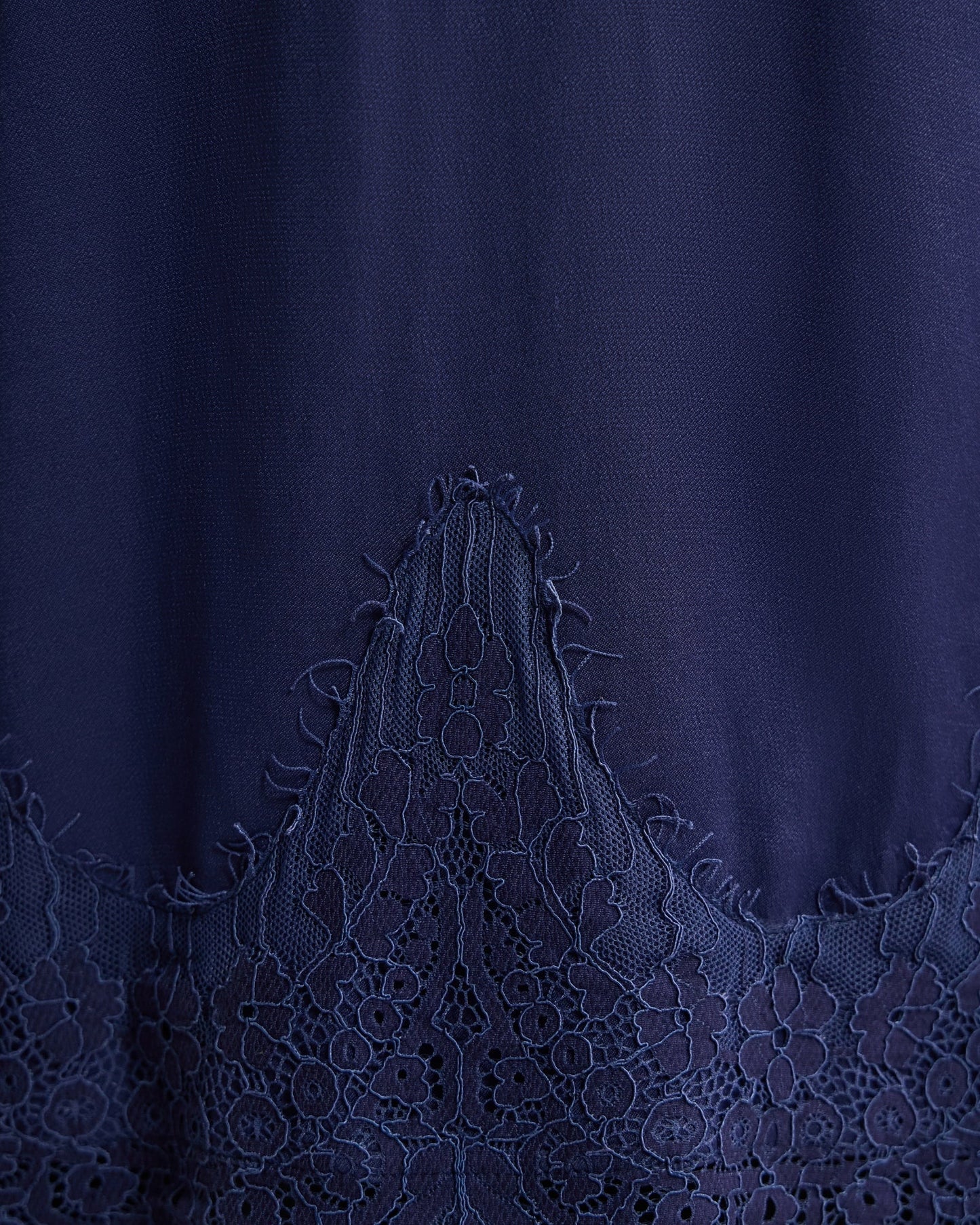 Amber Satin And Lace Dress