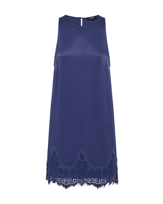 Amber Satin And Lace Dress