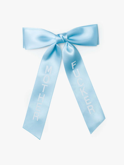 The Hair Bow - Light Blue