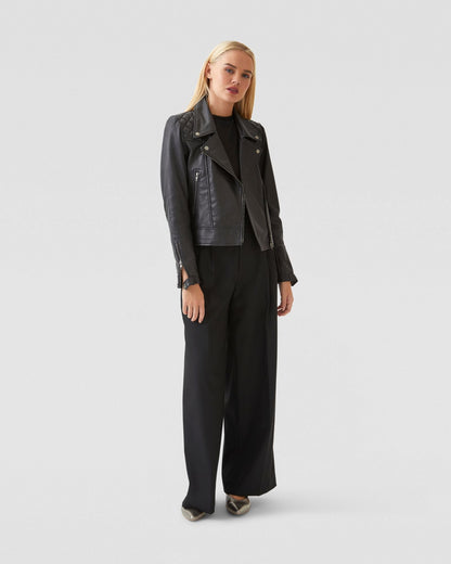 Emma Biker Leather Jacket