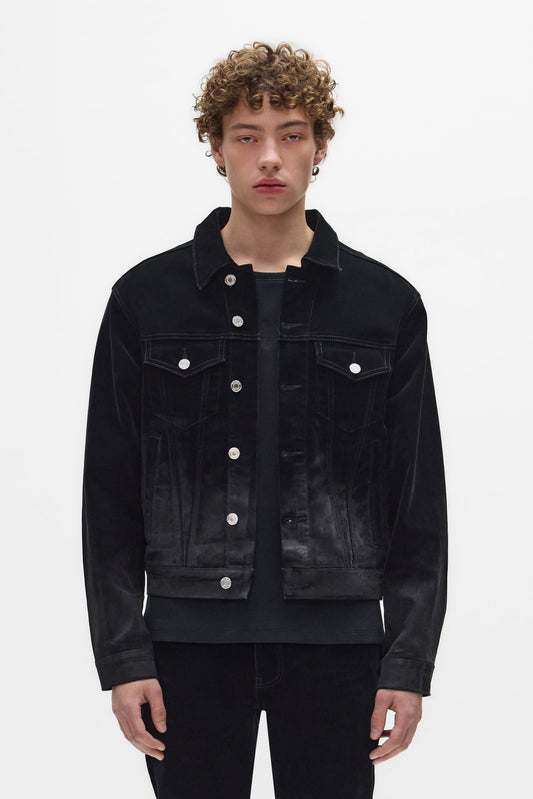 Flock Dipped Jacket
