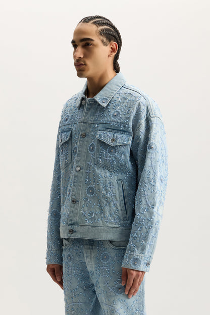 Embellished Trucker Jacket