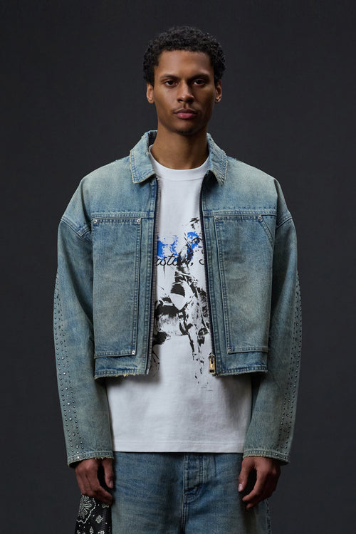 Embellished Carpenter Jacket