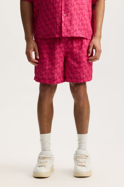 Cube Monogram Short