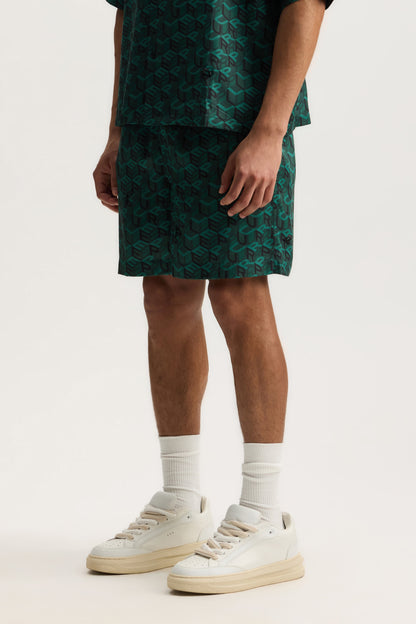 Cube Monogram Short