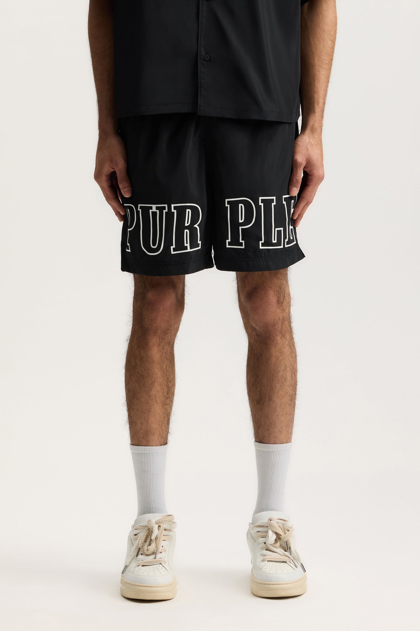 Wordmark Outline Swim Short